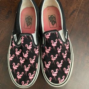 Flamingo Slip on Vans